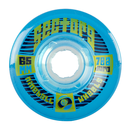 SECTOR 9 TOPSHELF 65mm 78a CS BLUE